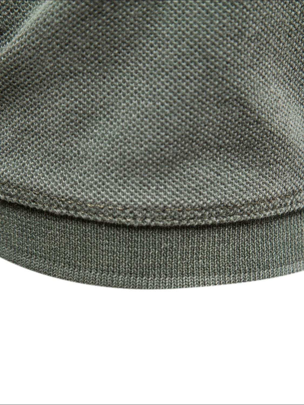 Men's Collared Neck Button Detail Short Sleeve Polo - Trendsi - Flyclothing LLC