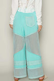 POL Drawstring Elastic Waistband Wide-Leg Pants - Trendsi - Flyclothing LLC