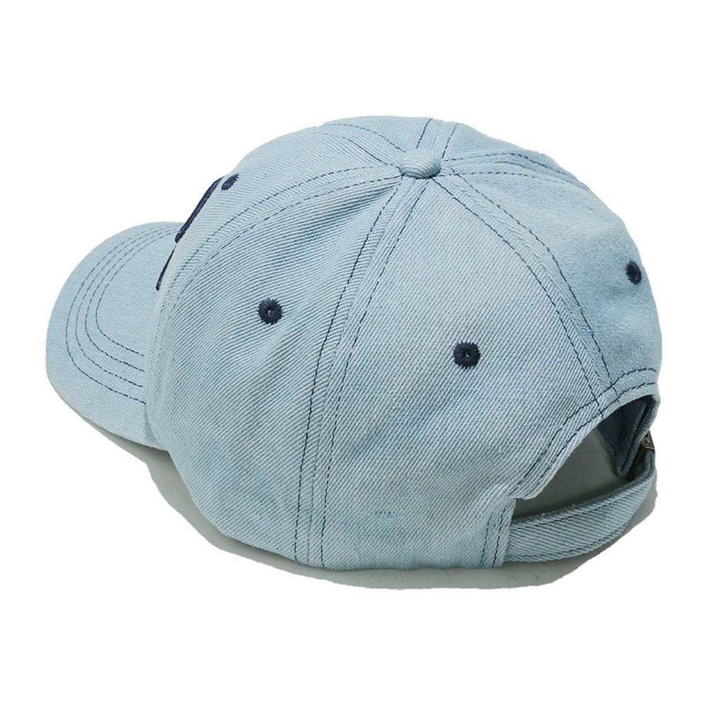 Bow Embroidered Denim Baseball Cap - Trendsi - Flyclothing LLC