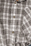 Drawstring Button Up Hooded Jacket - Trendsi - Flyclothing LLC