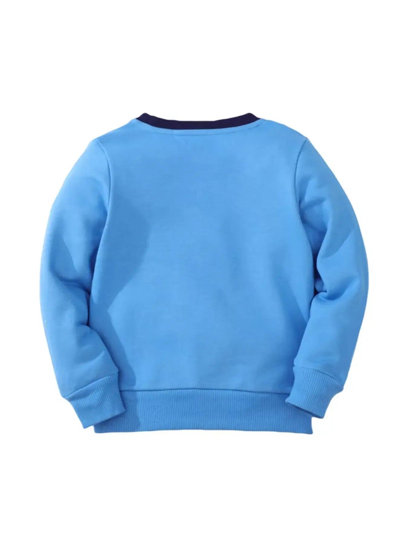 Children's Shark Print Crew Neck Sweatshirt - Trendsi - Flyclothing LLC