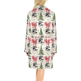 Baha Ranch Praying Cowboy Christmas Fleece Robe