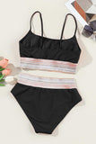 Scoop Neck Spaghetti Strap Two-Piece Swim Set - Trendsi - Flyclothing LLC