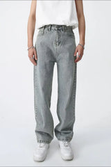 Baggy Jeans with Pockets - Trendsi - Flyclothing LLC