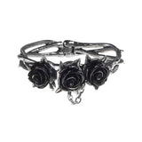 Wild Black Rose Bracelet - Alchemy of England - Flyclothing LLC