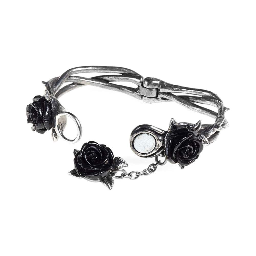 Wild Black Rose Bracelet - Alchemy of England - Flyclothing LLC