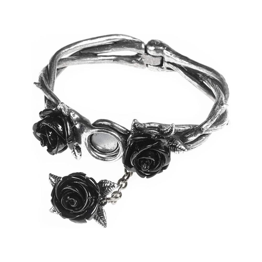 Wild Black Rose Bracelet - Alchemy of England - Flyclothing LLC