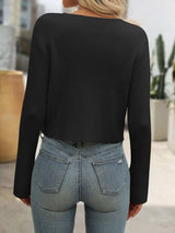 Zip Up Long Sleeve Cardigan - Trendsi - Flyclothing LLC