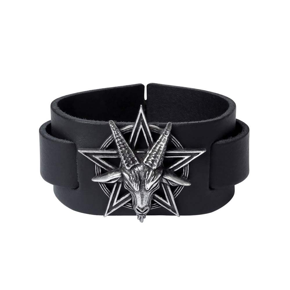 Baphomet Wrist Strap - Alchemy of England - Flyclothing LLC