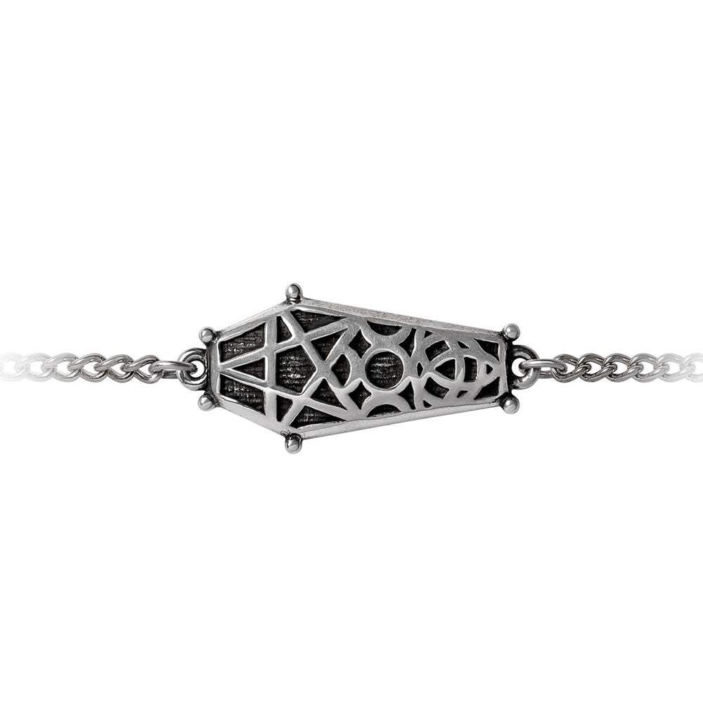 Hex Coffin Wrist Chain - Alchemy of England - Flyclothing LLC