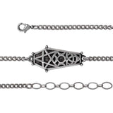 Hex Coffin Wrist Chain - Alchemy of England - Flyclothing LLC
