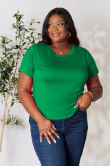Basic Bae Full Size Round Neck Short Sleeve T-Shirt - ShopBasicbae - Flyclothing LLC