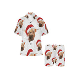 Baha Ranch Highland Christmas Cow Women's Western Pajama Set