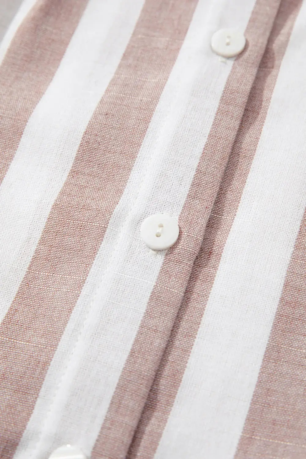 Stripe Button Down Sleeveless Shirt - Trendsi - Flyclothing LLC
