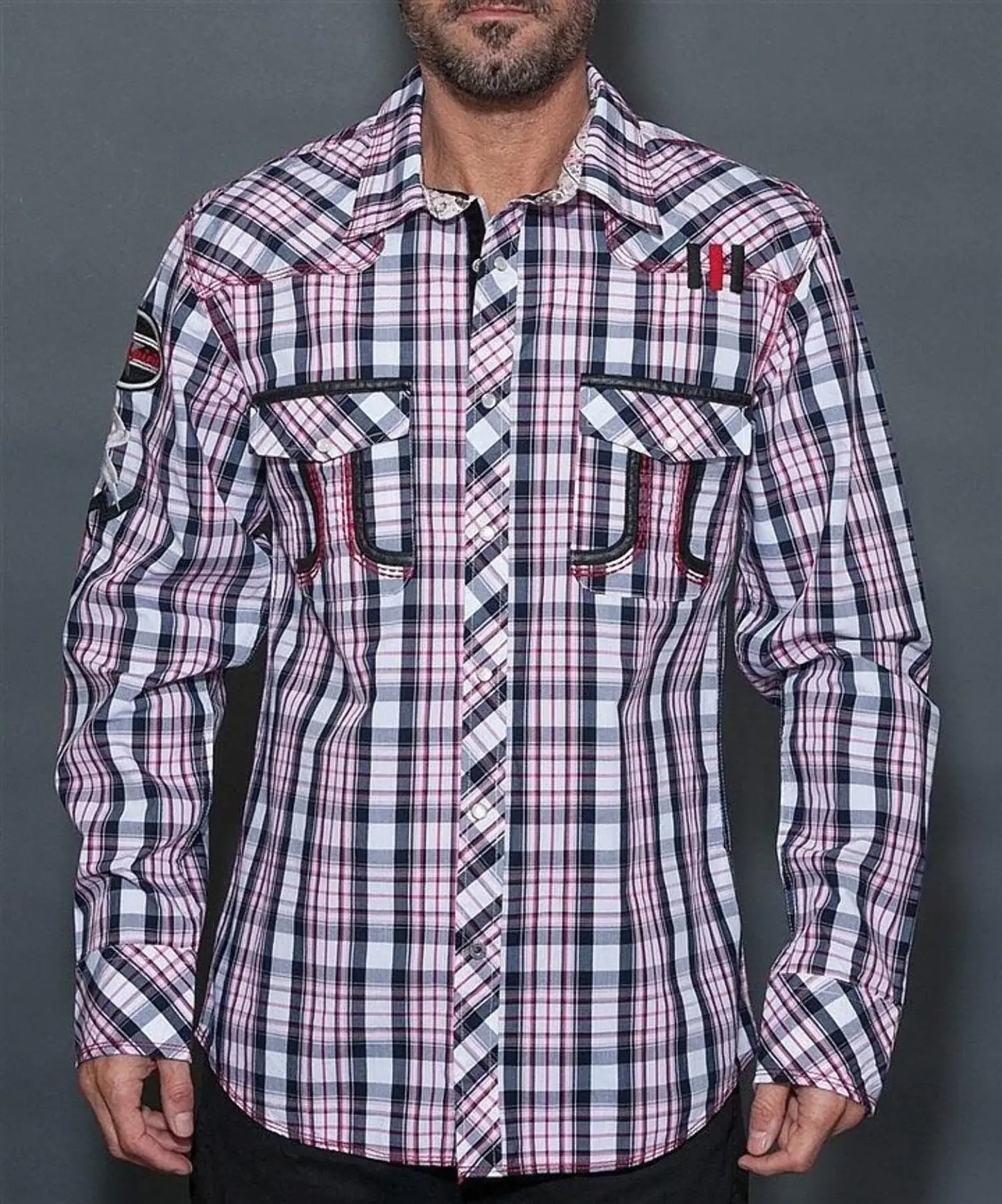 Rebel Spirit Mens Long-Sleeve Shirt - Rebel Spirit Clothing - Flyclothing LLC