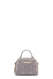 Nicole Lee USA Vegan Geometric Pattern Structured Handbag - Trendsi - Flyclothing LLC