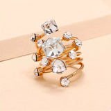 18K Gold-Plated Multi-Layered Ring - Trendsi - Flyclothing LLC