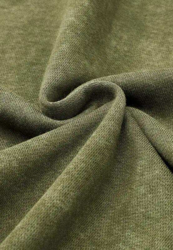 Mock Neck Dropped Shoulder Sweatshirt - Trendsi - Flyclothing LLC