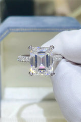 5 Carat Moissanite 925 Sterling Silver Ring - Trendsi - Flyclothing LLC