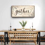 Gather Sign VIII - Tailored Canvases - Flyclothing LLC