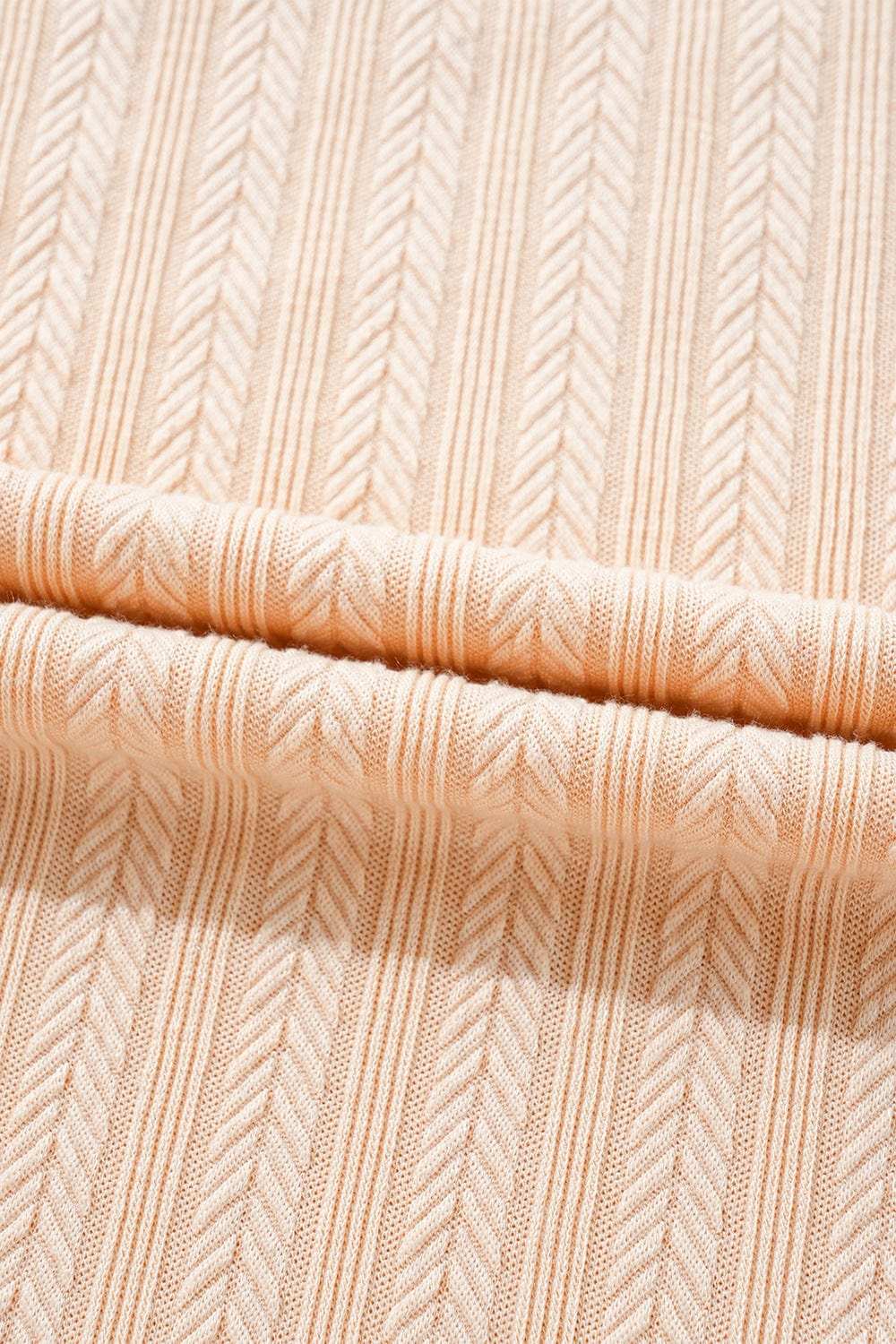 Textured Button Front Wide Leg Cap Sleeve Jumpsuit - Trendsi - Flyclothing LLC