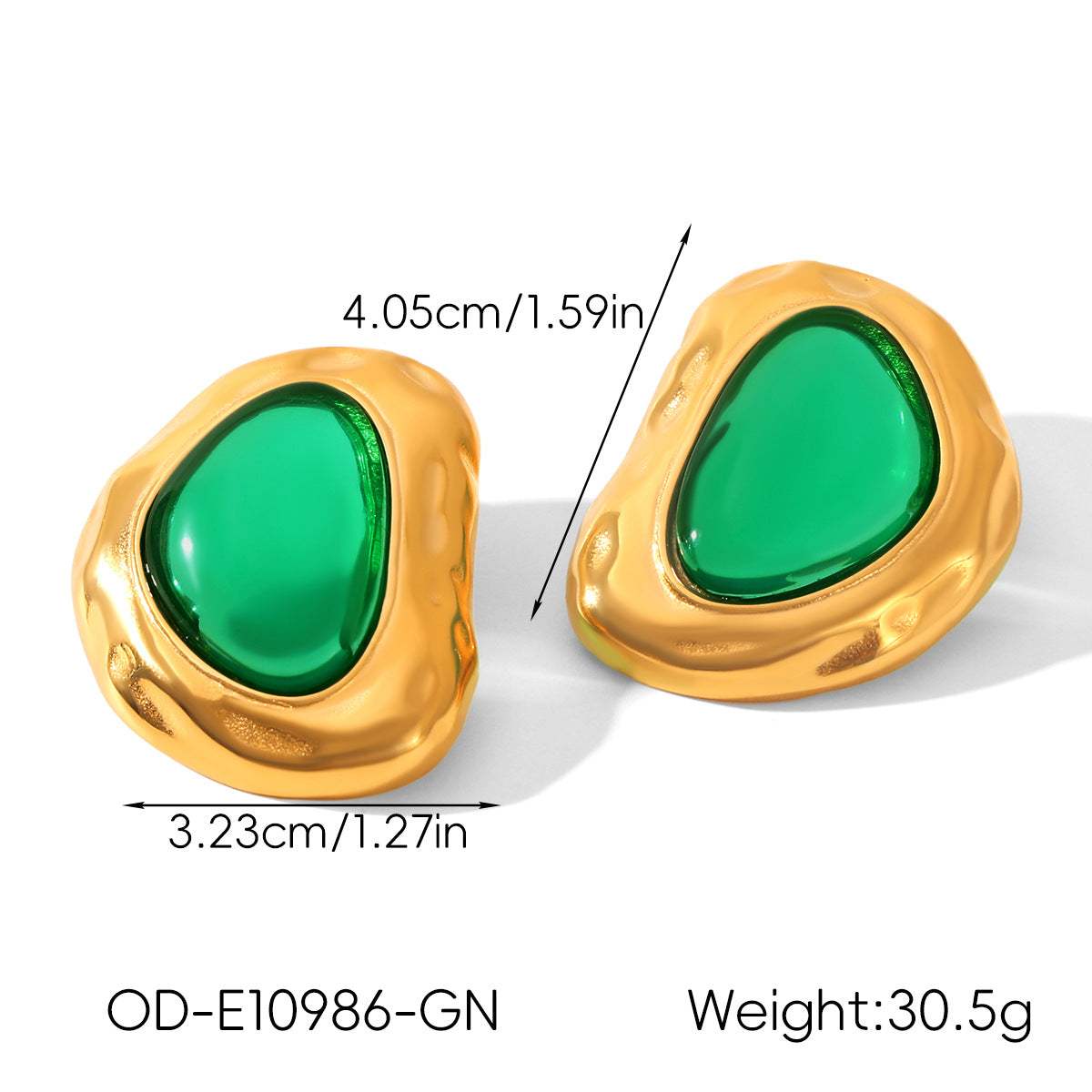 Vintage Personalized Non-fading Titanium Steel Earrings For Women - My Store - Flyclothing LLC
