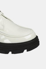 Forever Link Buckled Platform Lug Sole Loafers - Trendsi