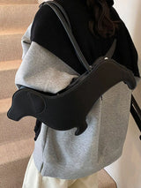 Dachshund Shaped Shoulder Bag - Trendsi - Flyclothing LLC