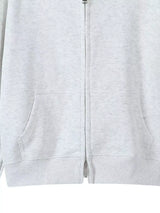Full Size Casual Zip-Up Long Sleeve Hoodie Plus Size - Trendsi - Flyclothing LLC