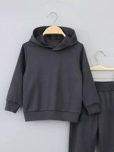 Children's Long Sleeve Hoodie and Pants Set - Trendsi - Flyclothing LLC