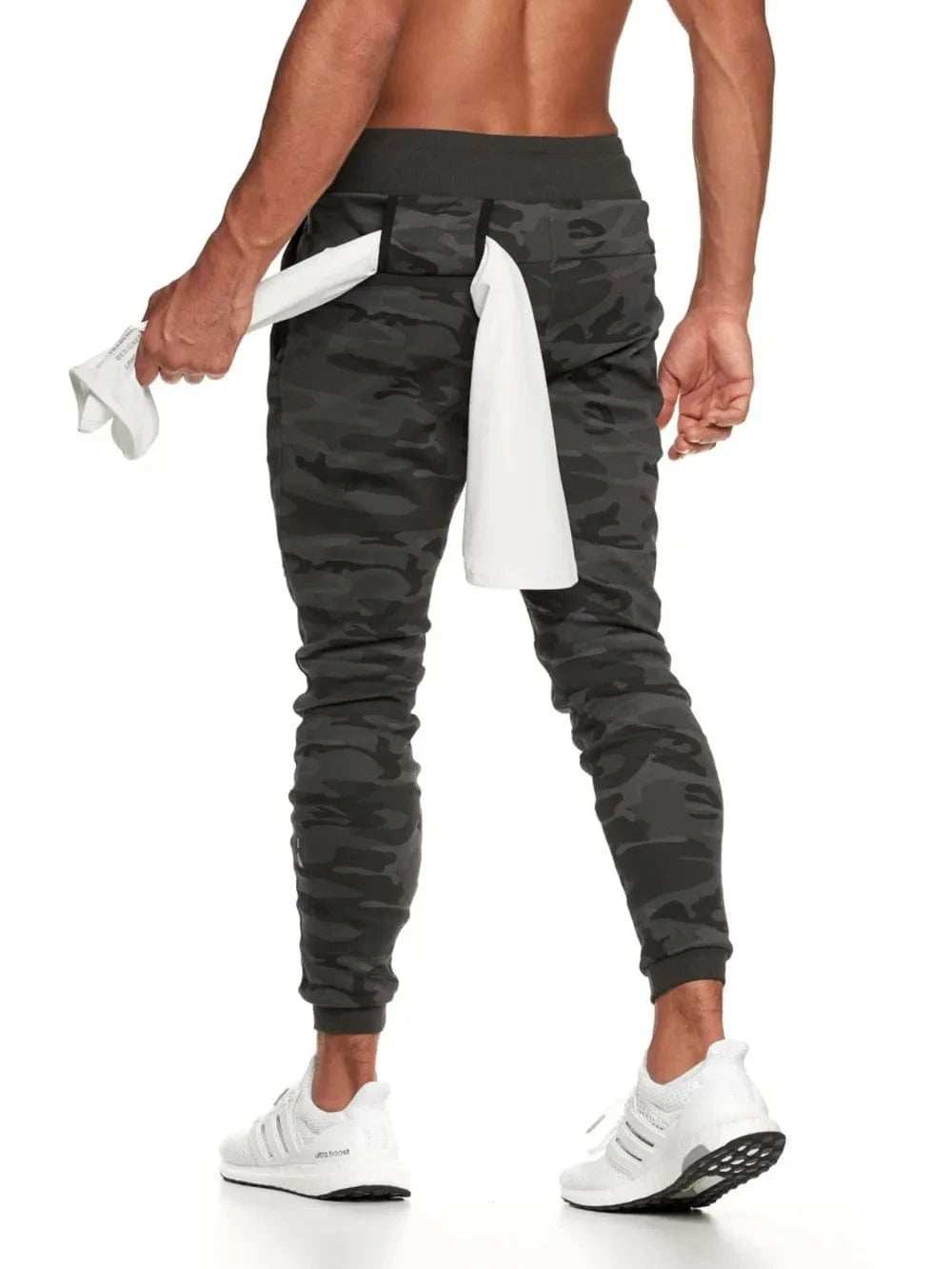 Men's Drawstring Camouflage Active Pants - Trendsi - Flyclothing LLC