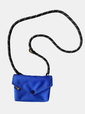 Himawari Solid Color Envelope Shape Crossbody Bag with Removable Strap - Trendsi