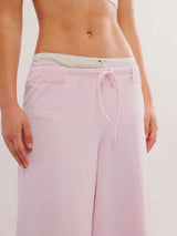 Drawstring Striped Wide Leg Pants - Trendsi - Flyclothing LLC