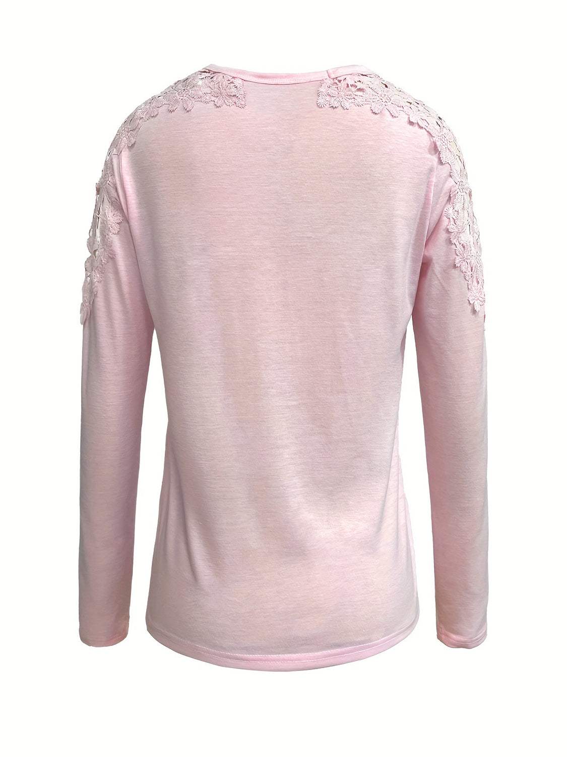 Full Size Cutout Round Neck Long Sleeve T-Shirt - Trendsi - Flyclothing LLC