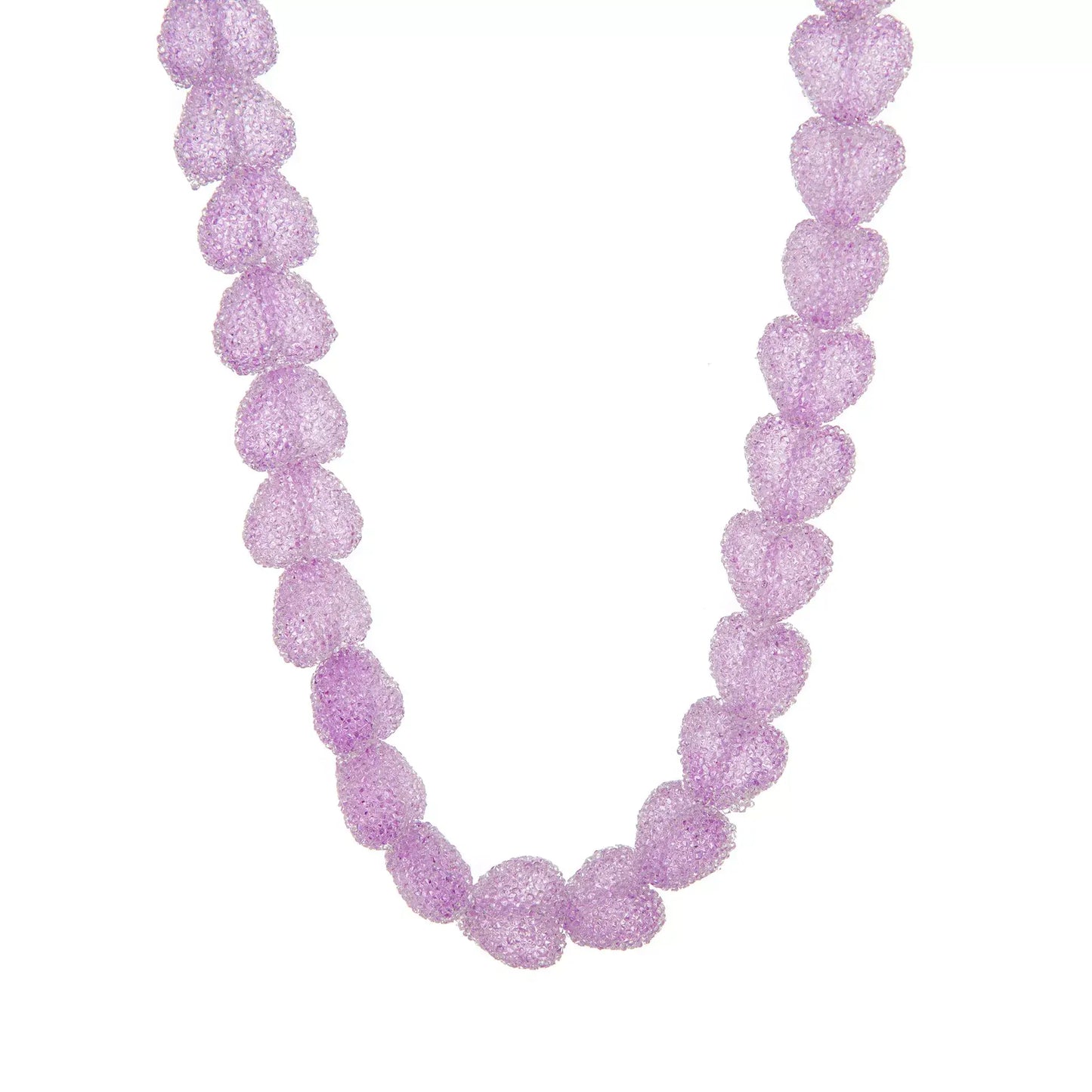 Colorful Resin Heart Necklace - Trendsi - Flyclothing LLC