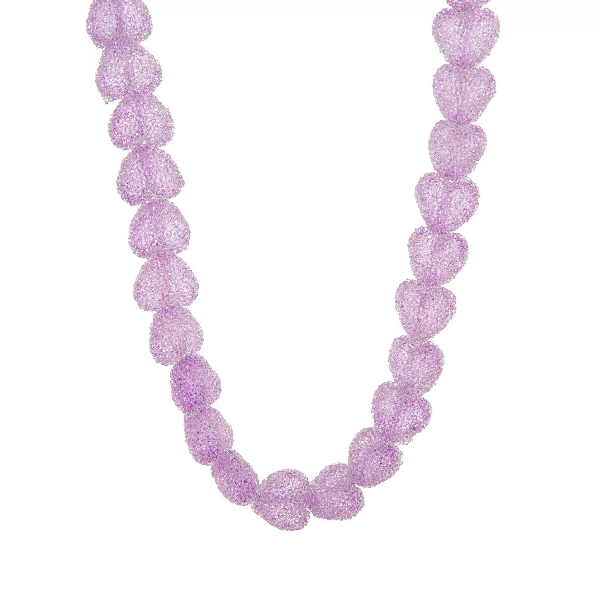 Colorful Resin Heart Necklace - Trendsi - Flyclothing LLC