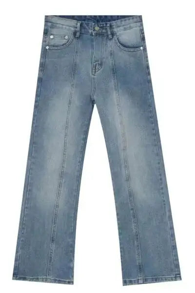 Raw Hem Jeans with Pockets - Trendsi - Flyclothing LLC