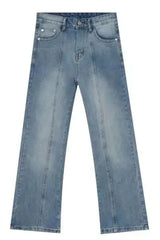 Raw Hem Jeans with Pockets - Trendsi - Flyclothing LLC