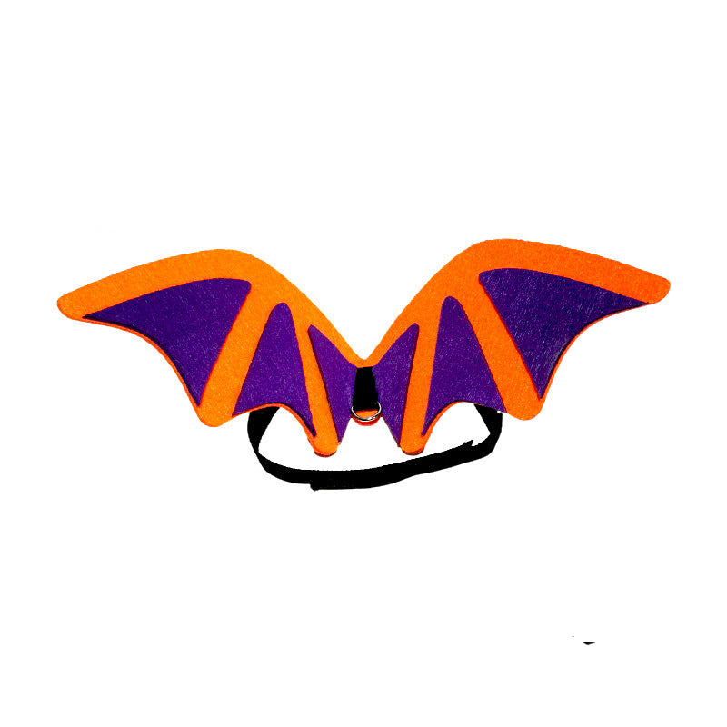 Halloween Pet Costume Bat Wings Bow Tie Hat Accessories - My Store - Flyclothing LLC