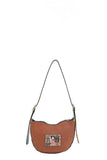Nicole Lee USA Eco-Leather Saddle Bag - Trendsi