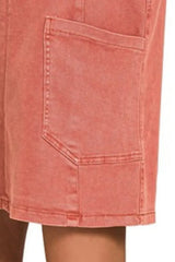 Zenana Washed Adjustable Strap Denim Overall Dress - Trendsi - Flyclothing LLC