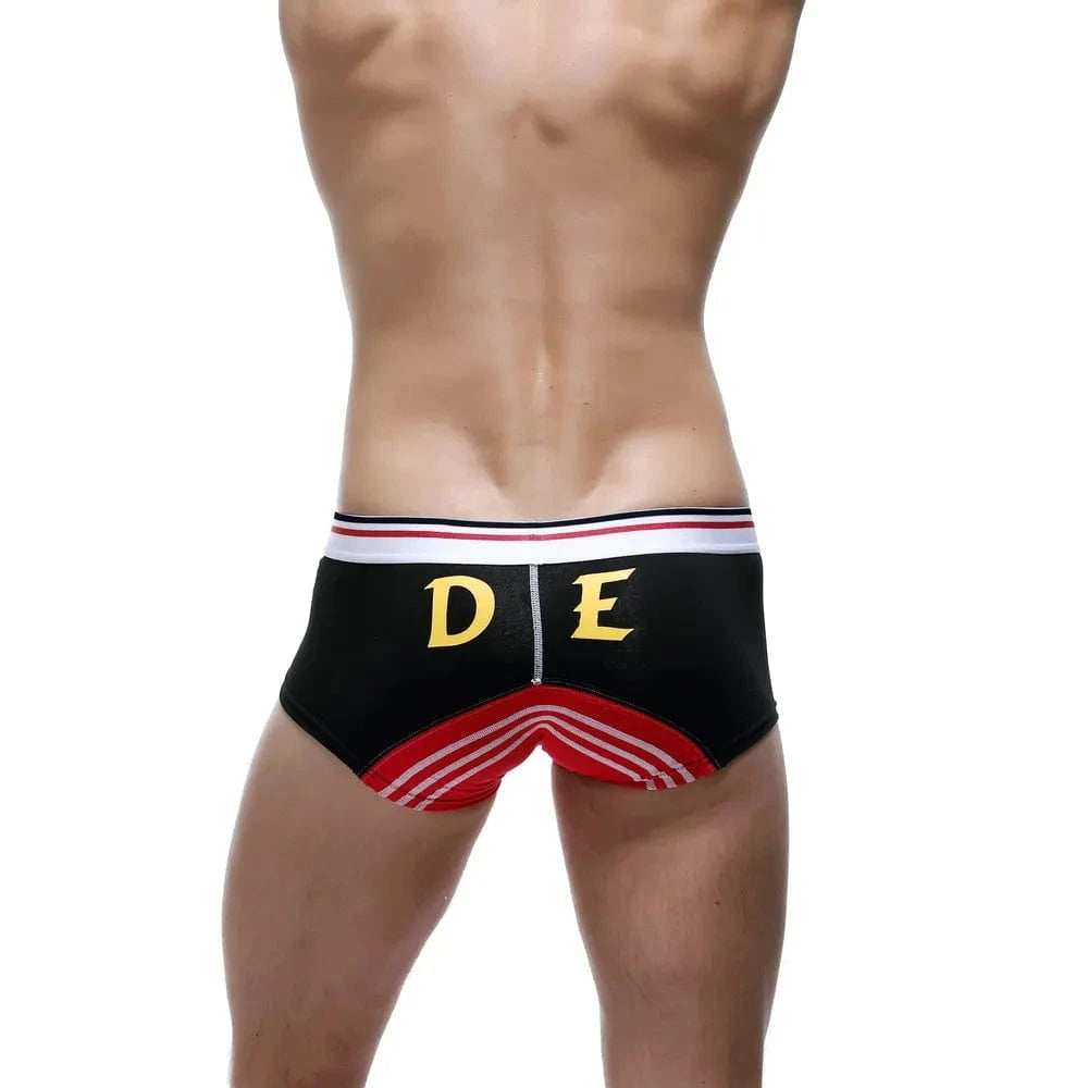 Men's Contrast Letter Panty - Trendsi - Flyclothing LLC