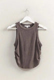 HYFVE Mineral Wash Rib Knit Tank - Trendsi - Flyclothing LLC