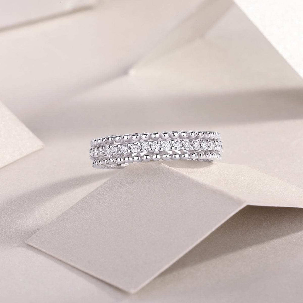 Moissanite 925 Sterling Silver Ring - Trendsi - Flyclothing LLC