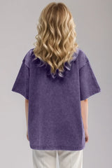 Basic Bae Round Neck Half Sleeve T-Shirt - ShopBasicbae - Flyclothing LLC