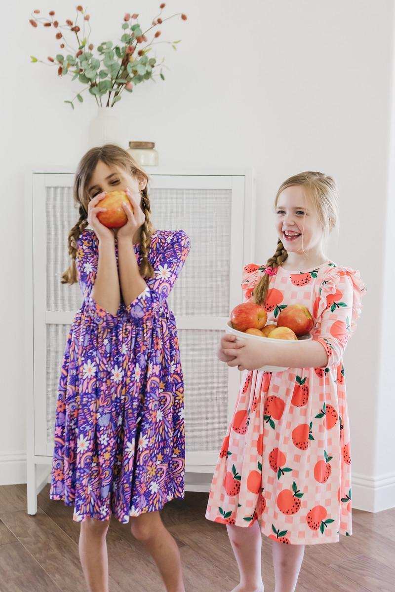 No Bad Days 3/4 Sleeve Pocket Twirl Dress - Mila & Rose ® - Flyclothing LLC