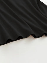 Grecian Neck Tank With Chest Pads - Trendsi - Flyclothing LLC