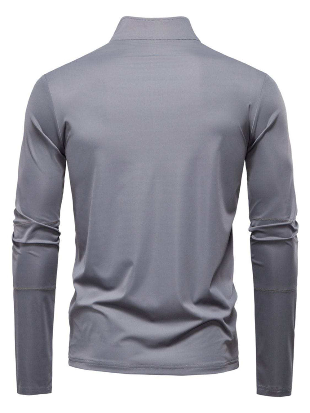 Men's Sun Protection Long Sleeve Half-Zip T-Shirt - Trendsi - Flyclothing LLC