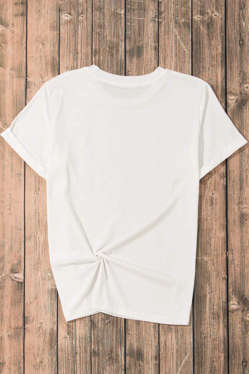 Pumpkin Round Neck Short Sleeve T-Shirt - Trendsi - Flyclothing LLC