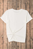 Pumpkin Round Neck Short Sleeve T-Shirt - Trendsi - Flyclothing LLC